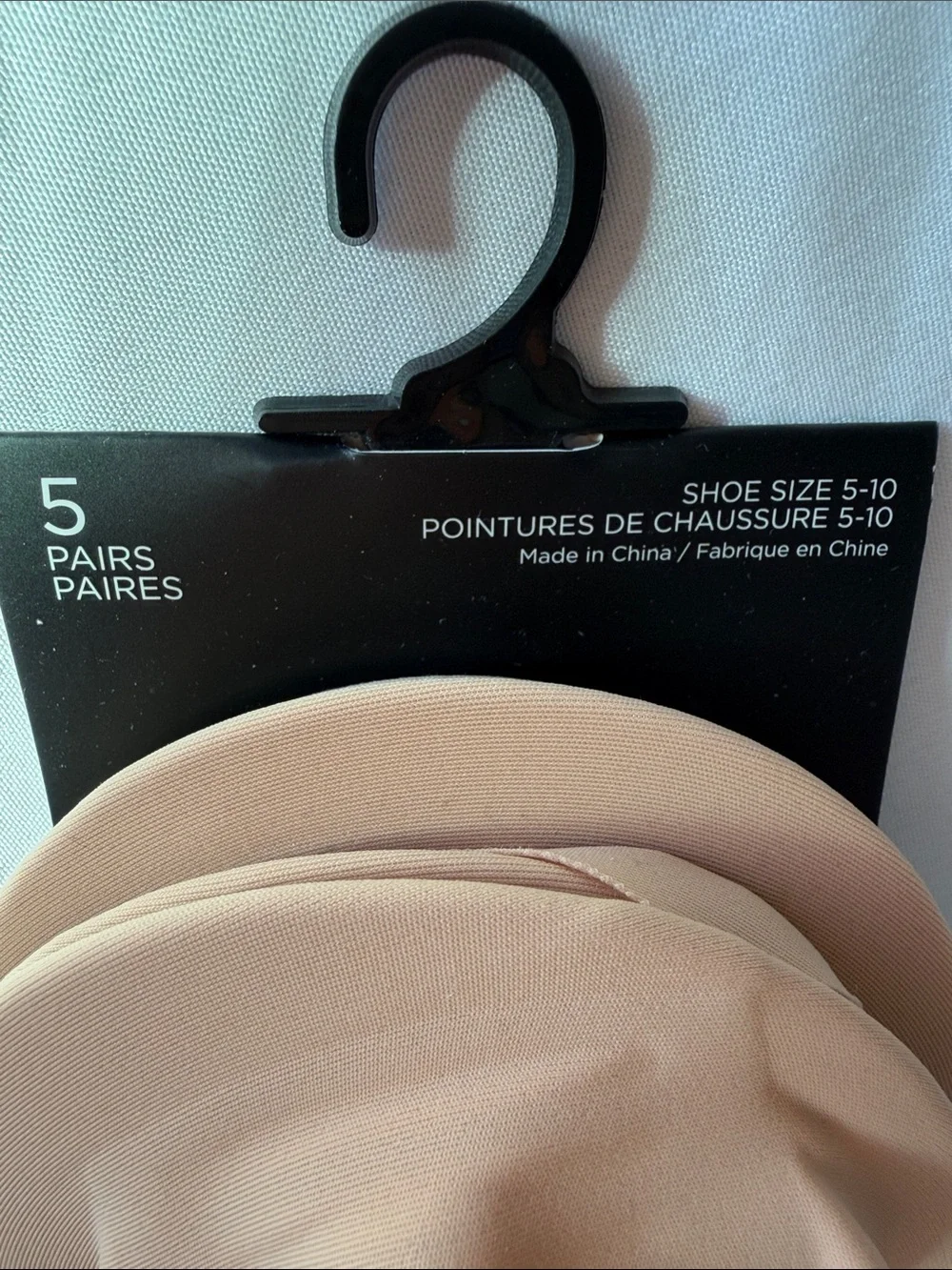Tahari Nude Low-Cut No-Show Liner Socks - Beige Tone (5 Pack)
